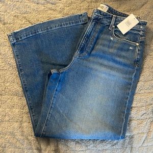 PAIGE HARPER ANKLE WIDE LEG JEAN